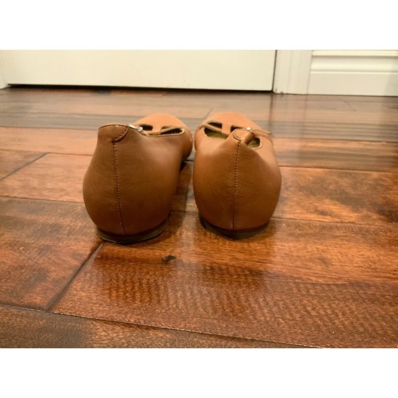 See By Chloe Caramel Brown Leather Mary Jane Flats, Size 8 (US) 38.5 (EUR) - Picture 7 of 9